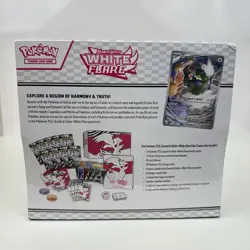 NEW/SEALED Pokemon TCG WHITE FLARE ETB Elite Trainer Box - See Description - Image 3
