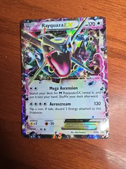 Pokemon TCG Rayquaza-EX XY69/211 XY Black Star Promos Holo MP - Image 1