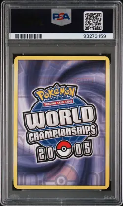 2005 POKEMON WORLD CHAMPIONSHIPS PROMO #70 NIDORAN PSA 8 - Image 2