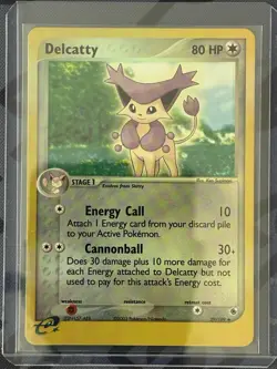 Pokemon TCG - Delcatty #29/109 Reverse Holo - Near Mint - Vintage 2003 Nintendo - Image 1