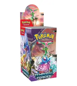 Pokemon TCG: Scarlet and Violet Temporal Forces Half Booster Box (18 Packs) NEW - Image 1