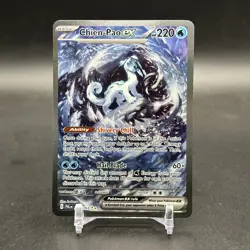 POKEMON PALDEA EVOLVED CHIEN-PAO EX SIR 261/193 TCG HOLO ENGLISH - Image 1
