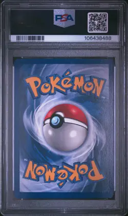 1999 POKEMON FOSSIL #12 MOLTRES-HOLO PSA 7 - Image 2