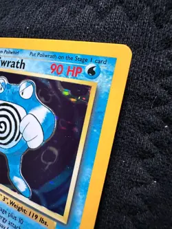 Poliwrath 13/102 Holo Rare Base Set Unlimited Pokemon 1999 WOTC Vintage - NM - Image 3