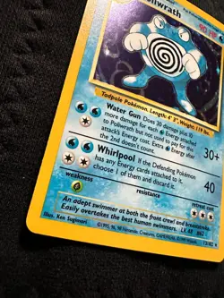 Poliwrath 13/102 Holo Rare Base Set Unlimited Pokemon 1999 WOTC Vintage - NM - Image 5