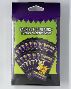 Pokemon Trick or Trade Booster Pack box - 15 Packs 2025 NEW Sealed Box - Image 2