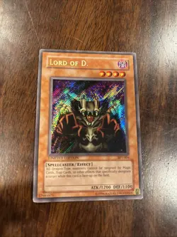 Yu-Gi-Oh! TCG Lord of D. BPT-004 Secret Rare Limited Edition LP/NM - Image 1