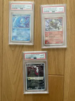 Pokemon card PSA 10 Entei Manaphy Darkrai - 10th Movie Japanese Promo Mint - Image 1