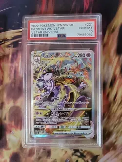 graded japanese pokemon cards psa 10 (Charizard & Mewtwo) - Image 2