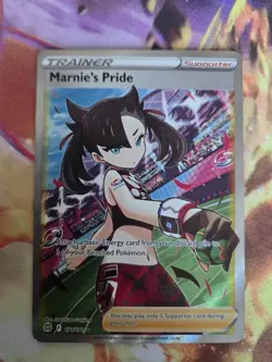 Pokemon TCG Marnie's Pride Brilliant Stars 171/172 Full Art Trainer NM Card - Image 1