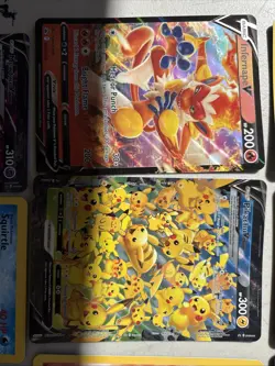 Pokemon Cards Jumbo LOT of 15 Mewtwo Holo Pikachu Bulbasaur Squirtle Bundle - Image 3
