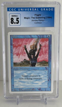 Flight Revised / 3rd Edition Graded CGC 8.5 NM/Mint+ Legacy MTG Magic Cards - Image 1