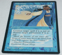Magic card: Hydroblast Blue Common Interrupt Ice Age Kaja Foglio - Image 1
