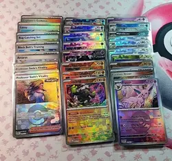 25 Pokeball Lot Pokemon Cards Black Bolt / White Flare / Prismatic - Image 1