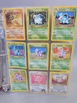 151 pc Pokeman huge lot collection 1999 cards deck set binder vintage - Image 5