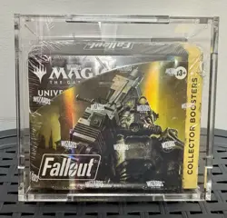 BRAND NEW in PlexiGlass Case! Fallout 12 Collectors Booster Box New! MTG SEALED! - Image 4