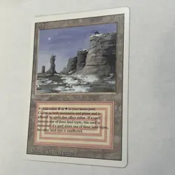 Magic the Gathering Plateau Revised Edition Dual Land- Clean Front & Back - Image 3