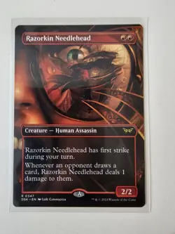Razorkin Needlehead (Borderless) Duskmourn: House of Horror Regular - Image 1