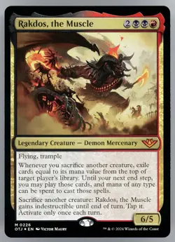 Rakdos, the Muscle Outlaws of Thunder Junction Foil - Image 1