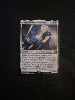 Cloud, Midgar Mercenary Final Fantasy Regular NM - Image 1