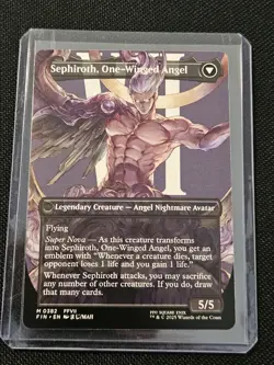 Sephiroth, Fabled SOLDIER (0382) (Borderless) Final Fantasy Regular - Image 2