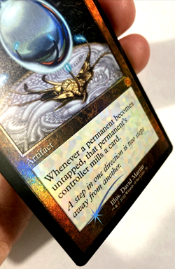 MTG Mesmeric Orb *RETRO FRAME FOIL* Brothers War Retro Artifact 31 NM - Image 2