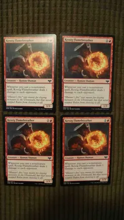 Magic: the Gathering / MtG Kessig Flamebreather x4 Crimson Vow - Image 1