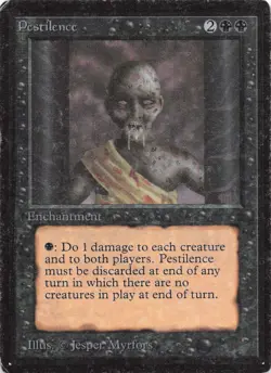 MTG - Pestilence - Beta Edition - Image 1