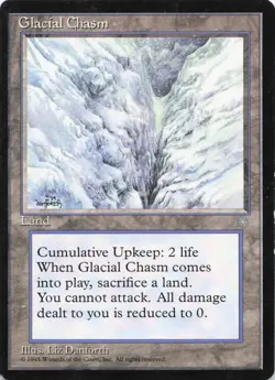 MTG - Glacial Chasm - Ice Age - Image 1