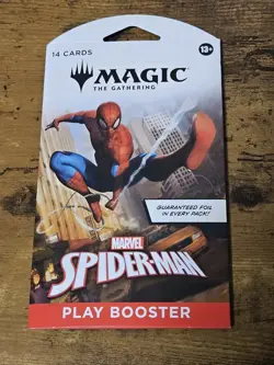 MTG: Magic The Gathering Marvel Spider-Man Play Sleeved Booster Pack FAST SHIP - Image 1