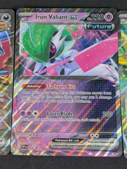 Lot of 4 Pokemon Jumbo Oversized Cards Morpeko Roaring Moon Iron Valiant Zacian - Image 4