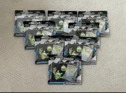 Lot of 8 Pokemon Scarlet Violet Black Bolt Tech Sticker Collection 3-Pack - Image 1