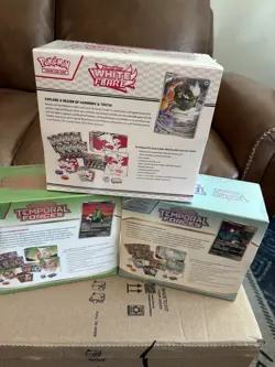 Pokemon Temporal Forces Elite Trainer Boxes ETB and White Flare ETB NEW Sealed - Image 2
