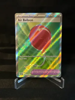 Pokemon TCG Air Ballon #166/132 Full Art Mega Evolutions NM/M - Image 1