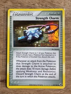 Pokemon TCG EX Dragon Frontiers Strength Charm Reverse Holo/Stamped 81/101 - Image 1