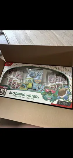 Pokemon Scarlet & Violet 151 Blooming Waters Premium Collection SEALED - Image 1