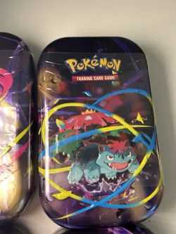 (x4) Mega Evolution Mini Tin ( Lot Of 4) Sealed Pokemon - Image 4