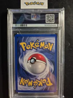 First Edition 2000 Pokemon Gym Heroes 2/132 Brock's Rhydon Holo PSA Mint 9 - Image 2