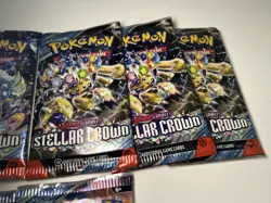 (x10) Stellar Crown Booster Packs (lot Of 10) SEALED POKEMON - Image 4