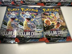 (x10) Stellar Crown Booster Packs (lot Of 10) SEALED POKEMON - Image 5