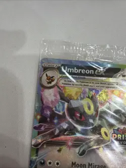 Umbreon Ex Stamped Pokemon Prismatic Evolutions Promo Surprise Box 60/131 Sealed - Image 2