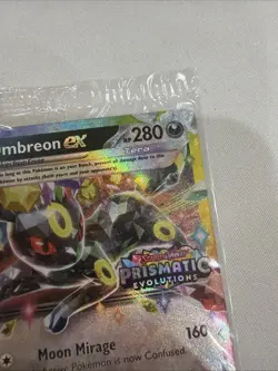Umbreon Ex Stamped Pokemon Prismatic Evolutions Promo Surprise Box 60/131 Sealed - Image 3