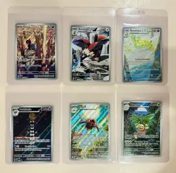 Pokemon Mega Evolutions/ BK Bolt, WT Flare Lot of 6 Illustration Rares - Image 1