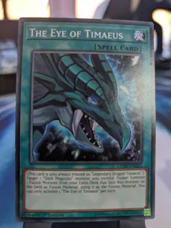 YuGiOh! The Eye of Timaeus LEDD-ENA21 1st Ed - Image 1