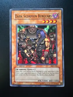 Dark Scorpion Burglars PGD-028 Common 1st Edition Near Mint Yugioh - Image 1