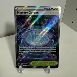 Pokemon TCG Mystery Garden Trainer Card Holo Rare NM 172/132 Mega Evolution - Image 1