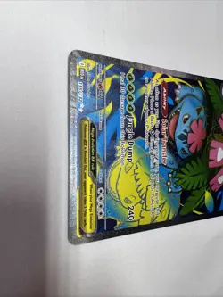 Mega Venusaur EX 155/132 Ultra Rare Mega Evolution ENGLISH Pokemon TCG Card - Image 3