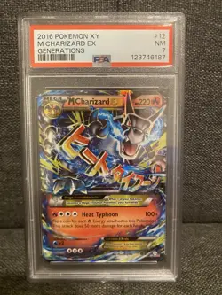 Pokemon 2016 PSA 7 NM M Charizard EX Holo Rare Card 12/83 XY Generations Ultra - Image 1