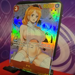 Nami One Piece Doujin Card Goddess Stroy Waifu ACG Custom FREE SHIPPING - Image 2