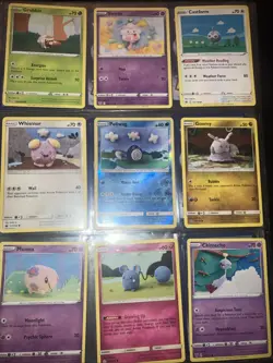 Pokemon TCG Asako Ito Collection Knitted Yarn Art Lot 9 Cards 1 Reverse Holo - Image 1